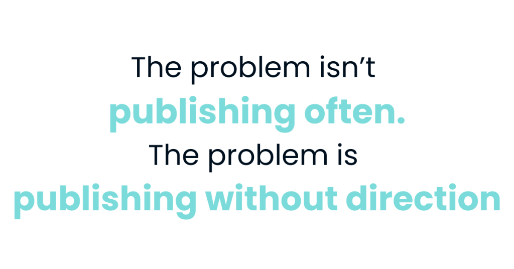 Daily Reels or a Monthly Strategy? How to Stop Running Without Making Progress La Fabrica Digital Agency