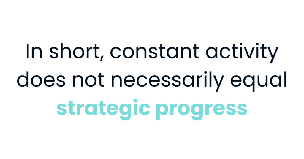 Daily Reels or a Monthly Strategy? How to Stop Running Without Making Progress La Fabrica Digital Agency