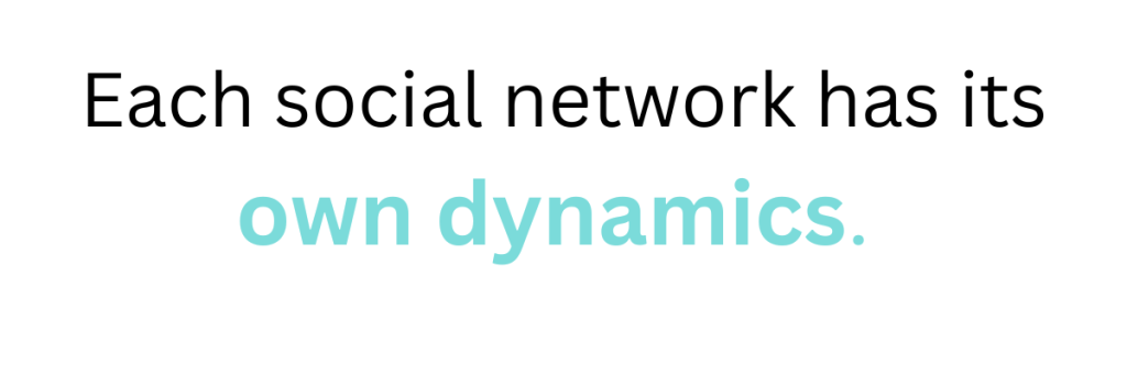 Each social network has its own dynamics. 

Does Your Brand Really Need to Be on Every Social Media Platform? La Fabrica Digital Agency