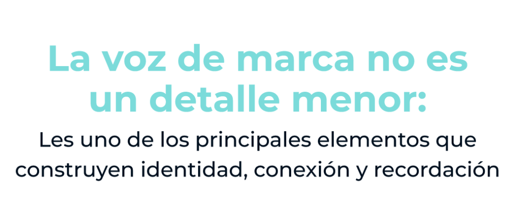 ¿Tu marca suena igual que todas? Cómo construir una voz propia La Fabrica Agencia de Publicidad El Salvador