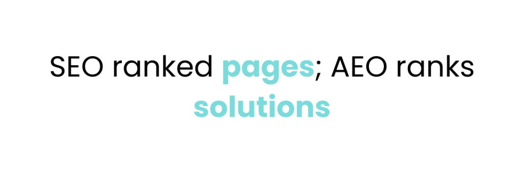 SEO or AEO? Why Your Brand Must Optimize for Answer Engines in 2026 Digital Marketing 